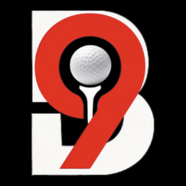 Back 9 Spine logo: a B with a red 9 and a golf ball on a tee